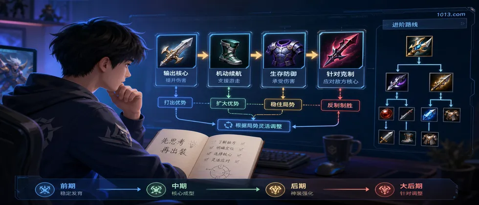 拒绝盲目出装：新手必须掌握的装备搭配逻辑